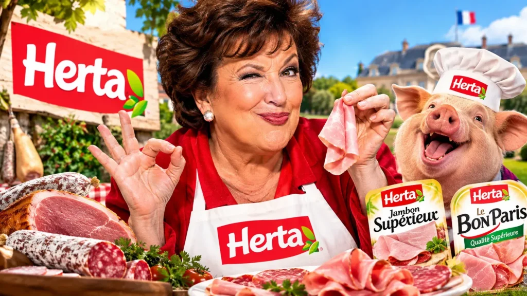 Reconversion historique : Roselyne Bachelot devient la nouvelle égérie des produits de charcuterie Herta