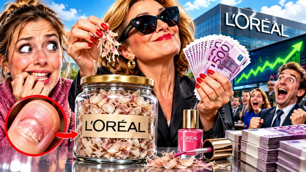 Plan épargne manucure : L'Oréal rachète cash vos chutes d'ongles rongés et fait craquer les bourses