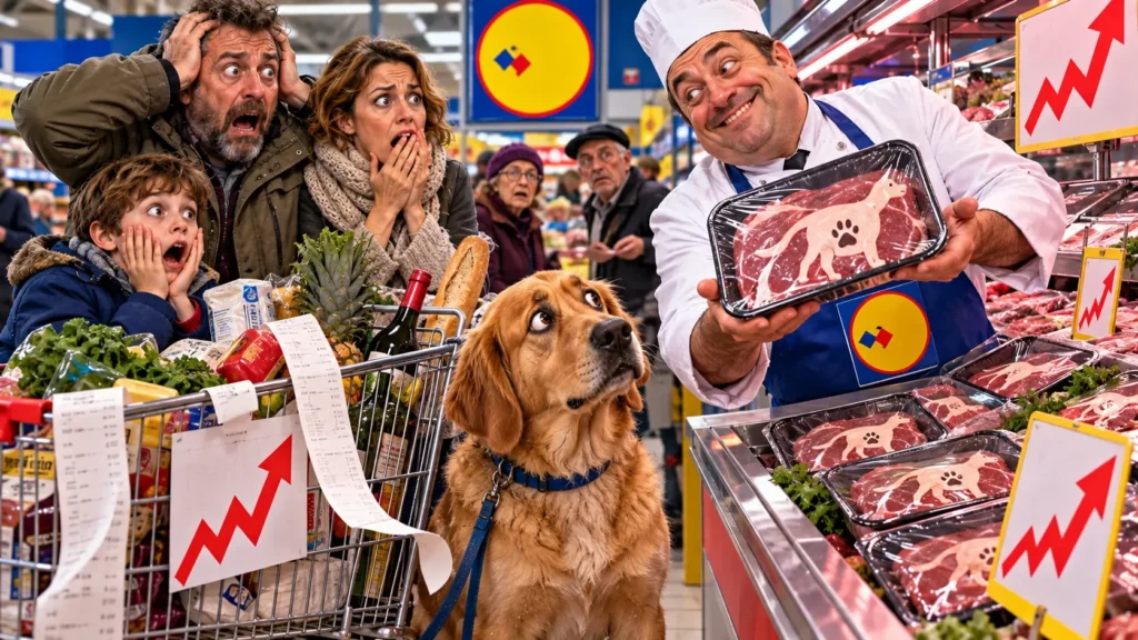 Inflation et flambée historique des prix : La viande de chien plébiscitée par la chaine de magasins Lidl