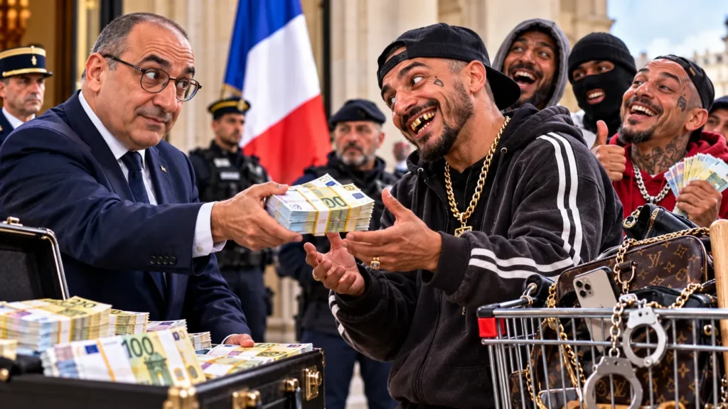 Pour freiner la criminalité, le ministre de l'intérieur va proposer 1800 euros par mois aux délinquants