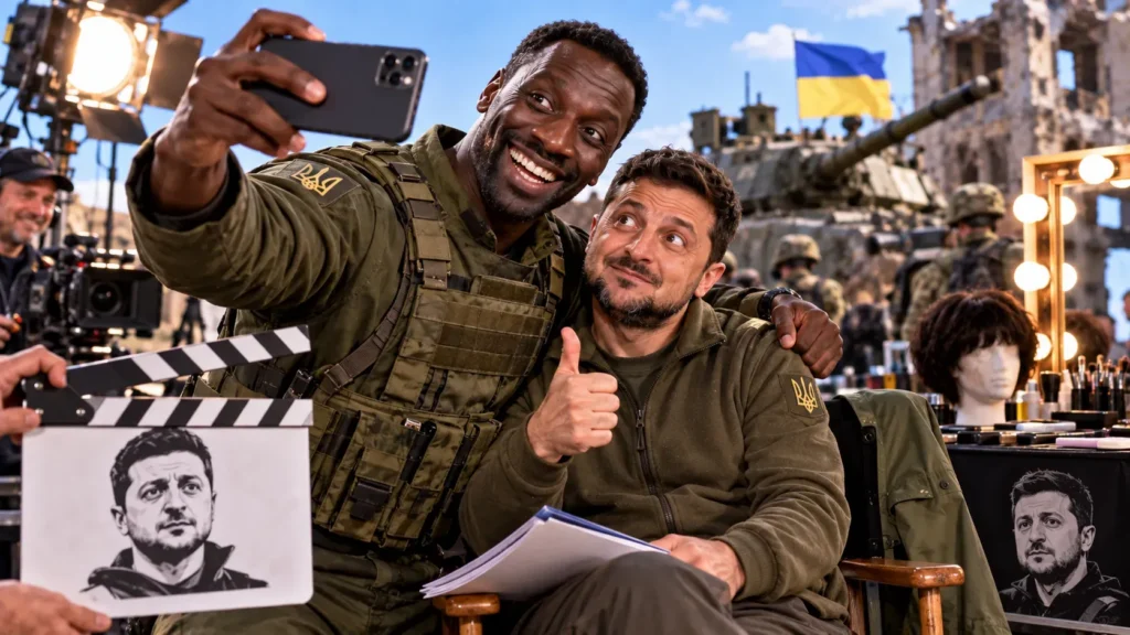 Cinéma : l'acteur Omar Sy incarnera Volodymyr Zelensky dans un biopic géopolitique très attendu