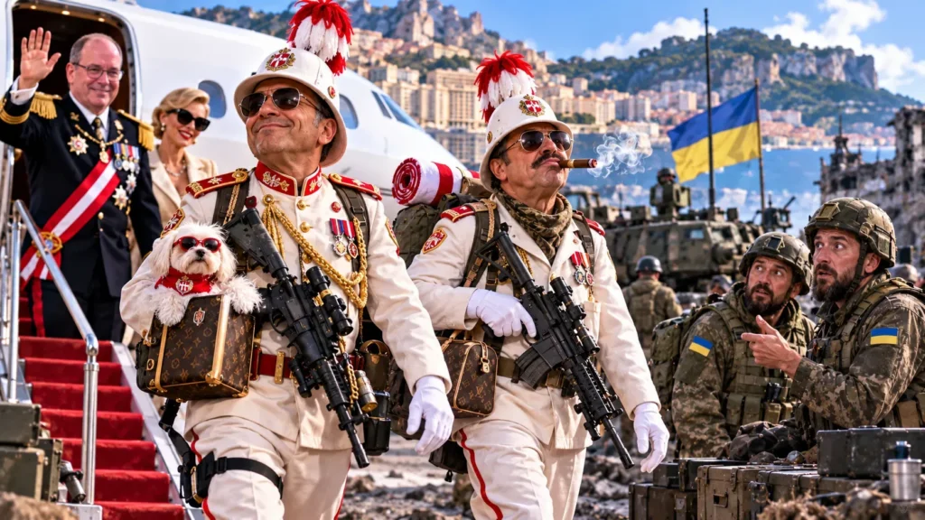 Puissance nucléaire et art de la guerre : la principauté de Monaco envoie deux soldats en Ukraine