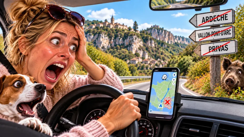 Cartographie radicale : Waze annonce la suppression définitive de l'Ardèche de son application GPS