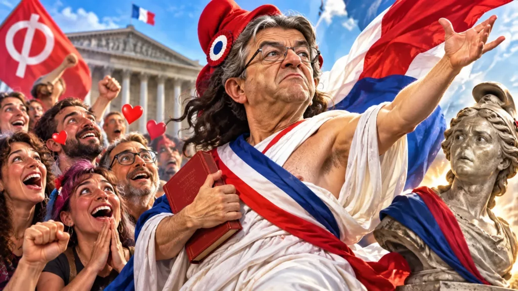 Après Brigitte Bardot et Laetitia Casta, Jean-Luc Mélenchon veut désormais incarner la nouvelle Marianne
