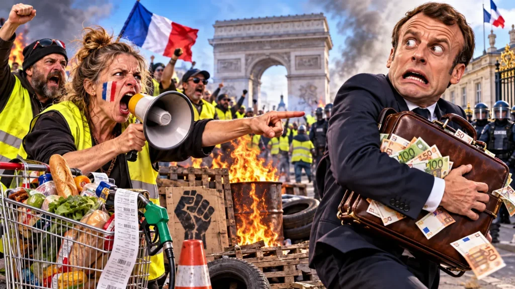 Vers un retour des gilets jaunes ? Quand le carburant et le caddie s'enflamment !