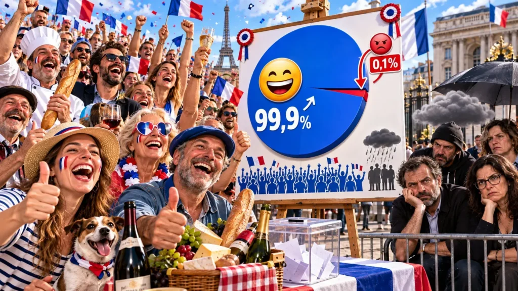 Sondage exclusif Socioclown : les 10 vraies raisons du bonheur radieux des Français en 2026