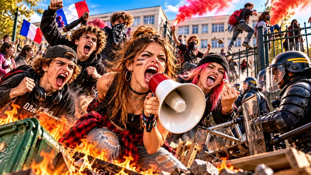 Blocus des lycées – Quand la jeunesse devient le baril de poudre de la rentrée