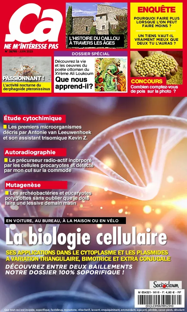 ça ne m'interesse pas