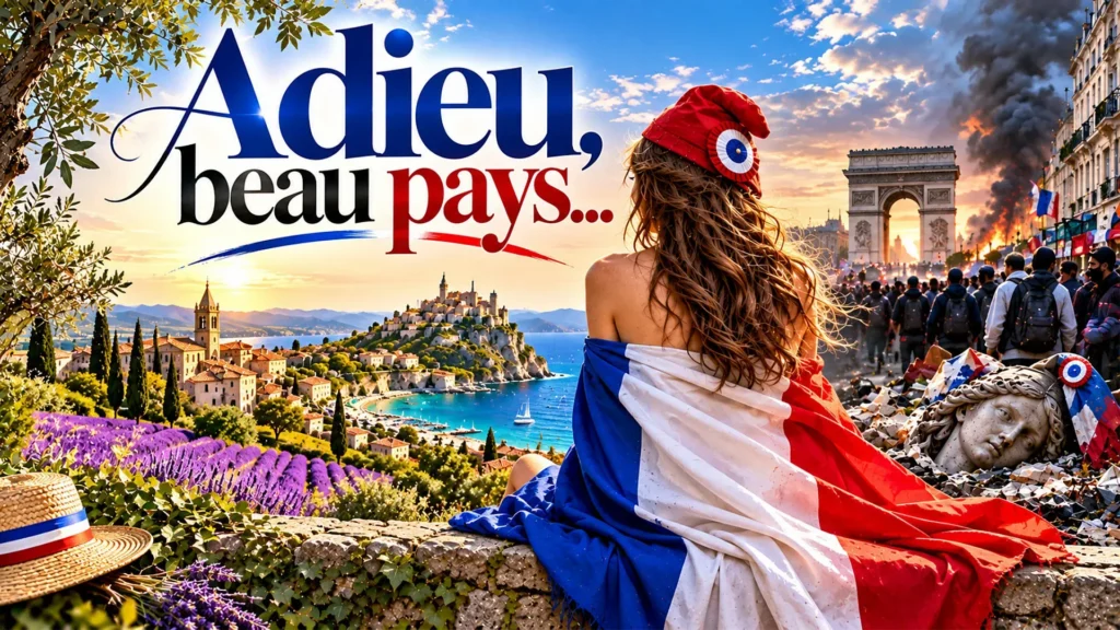 Adieu mon beau pays…