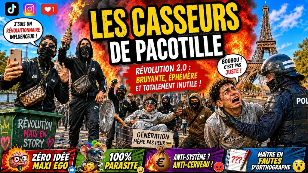 Casseurs : La vérité sur leur « révolution »