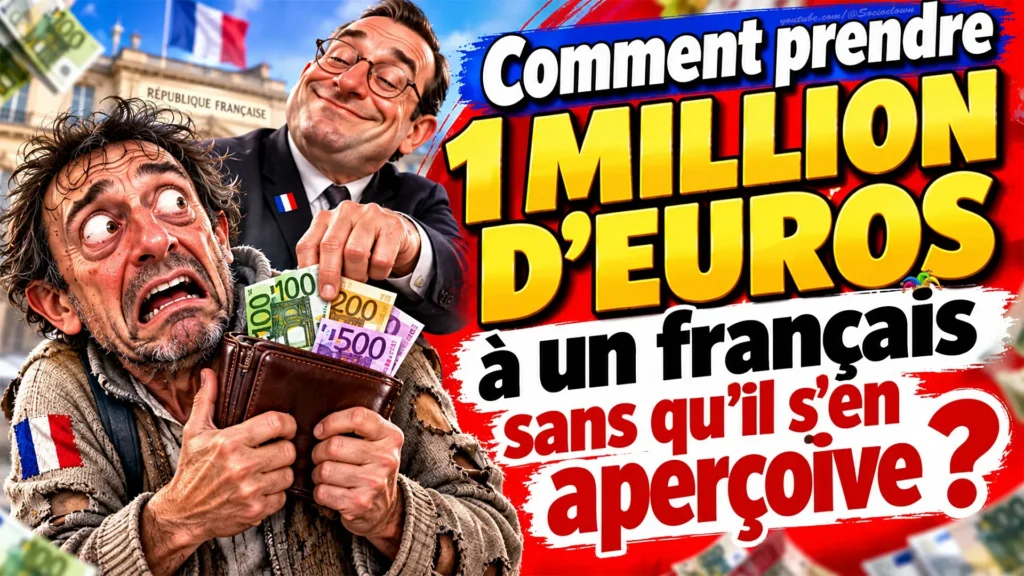 Comment voler 1 million à un français ?
