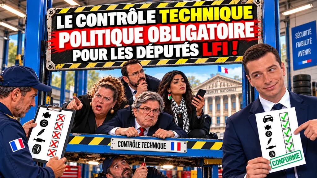 Contrôle technique obligatoire pour LFI !
