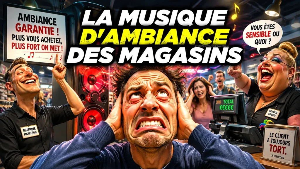 Musique dans les magasins : l&rsquo;enfer !