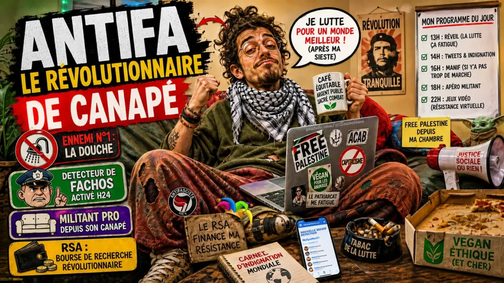 L&rsquo;antifa de salon voit des fachos partout