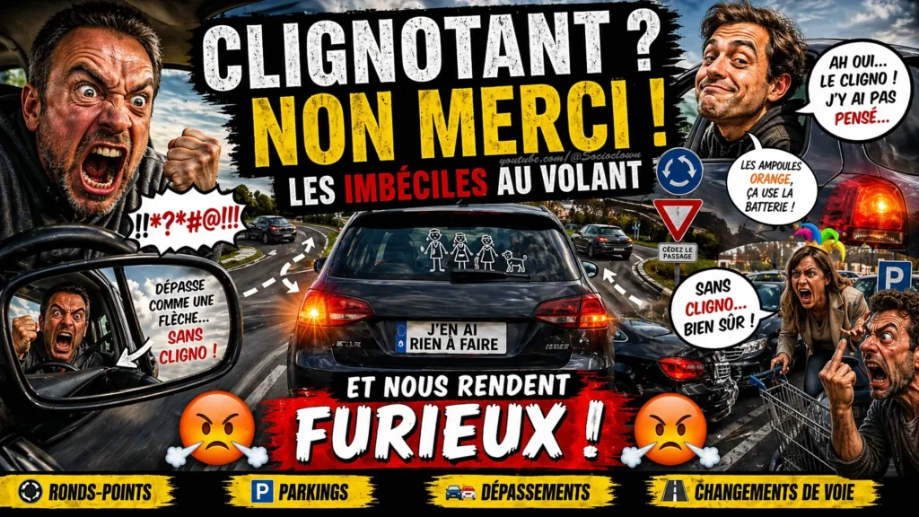 Les clignotants de voiture