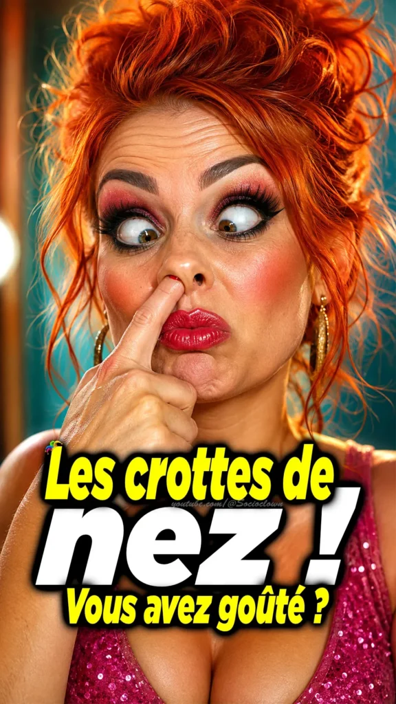 Les crottes de nez