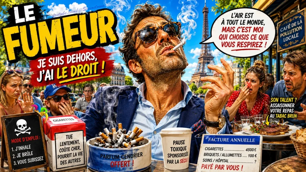 Quoi ? ma liberté s&rsquo;arrête avec ta fumée ?