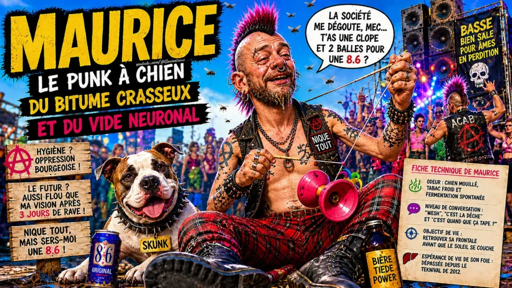 Rave-Party et punk à chien : ambiance 8.6