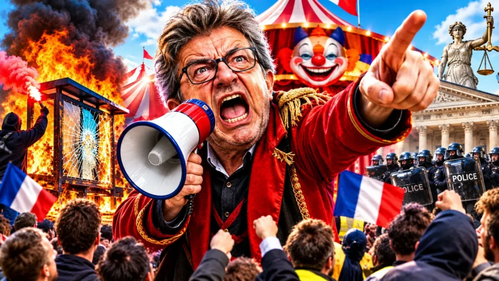 Image de Jean-luc Mélenchon en public