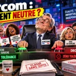 Image satirique de l'Arcom
